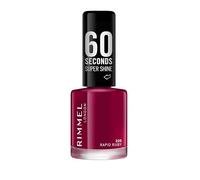Rimmel 60 Seconds Super Shine vernis à ongles teinte 320 Rapid Ruby 8 ml