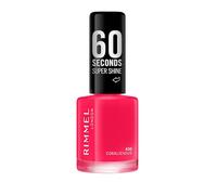 Rimmel - Vernis à Ongles 60 Seconds Super Shine - Ultra Brillance et Longue Tenue - Séchage Rapide - Coralicious - 8ml