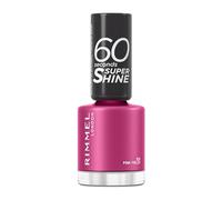 Rimmel, Vernis à Ongles 60S Seconds Super Shine, 321 Pink fields, Couleur Ultra Brillante, Anti-Choc, Anti-Ternissement, Séchage Rapide, Longue Tenue 8 ml