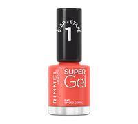 Rimmel Super Gel vernis à ongles gel sans lampe UV/LED teinte 047 Spiced Coral 12 ml