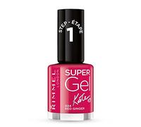 Rimmel London Vernis à ongles Super Gel By Kate sans lampe UV/LED teinte 024 Red Ginger 12 ml