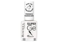 Rimmel Super Gel Step 1 vernis french manucure teinte 090 Porcelain 12 ml