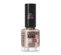 Rimmel Wonder'Bond Care+Color Vernis à ongles, Restaure les ongles, Enrichi en biotine et en kératine vegan, Modulable, 12 ml, 005 GRAB AND GO