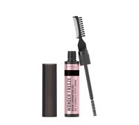 Rimmel Wonder'Freeze Gel de Fixation des Sourcils, 004 - Deep Brown, Cire à sourcils, sculpte les sourcils, non collant, application propre, léger, formule vegan, 6 g