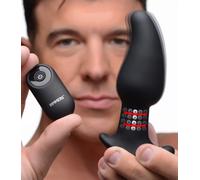 Rimmers GYRO-M 10X Courbé Rimming Prise Avec Télécommande - Anal Sex Toy pour