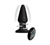 Rimmers Plug Anal Masseur de Prostate à 8 Modes Butt Plug Vibromasseur avec Télécommande Anal Perles Rotatives