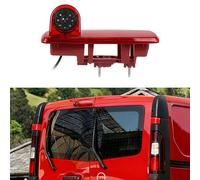 Rimoody Caméra de Recul de Feu de Freinage pour Renault Trafic 2014/Opel Vivaro 2014 - Capteur de Stationnement AHD 720P, Angle 140°, IP67, Installation Haute Position