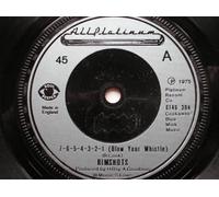 Rimshots - Rimshots 7654321 Blow Your Whistle 7" All Platinum 6146304 EX 1975