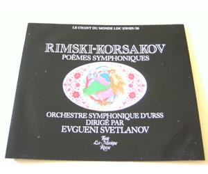 Rimski-Korsakov : Poèmes symphoniques