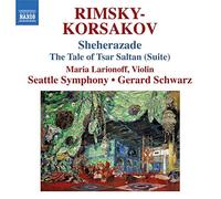 Nikolaï Rimski-Korsakov – Schéhérazade Opus 35 / Le Conte du Tsar Saltan Opus 57 – NAXOS