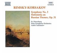 Rimsky-Korsakov – Symphonie n°3 / Sinfonietta – NAXOS