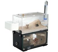 Rimsunta Ant Farm Nid de terrarium d'observation en acrylique transparent avec chambre d'activité pour les débutants