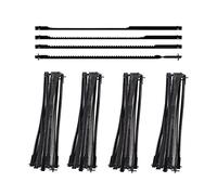 RIMURA 48 pièces 105mm Lames de scie à chantourner extrémité 15/18/24 TPI for Dremel Moto-scie MS20 MS51 MS52 MS53