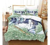 Rimuru Tempest Tensei Shitara Slime Datta Ken Parure De Lit Housse De Couette Taie D'oreiller Couette King Queen Size