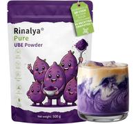 RINALYA® Poudre d'Ube 500g - 100% Igname Violet Premium (Dioscorea alata) - Origine Philippines - Région d'Urdaneta - 100% Naturelle & Vegan - Marque Française