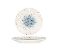 Rinart Assiette à desserts - Splash - Porcelaine - 21 cm - lot de 6