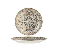 Rinart Assiette à dîner - Aztec - Porcelaine - 27 cm - lot de 6