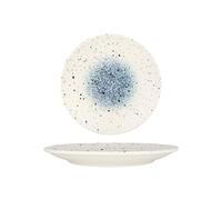 Rinart Assiette à dîner - Splash - Porcelaine - 27 cm - lot de 6
