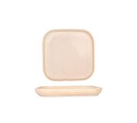 Rinart Assiette de service - Mira - Porcelaine - 16x16 cm - lot de 2