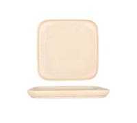 Rinart Assiette de service - Mira - Porcelaine - 22x22 cm - lot de 2