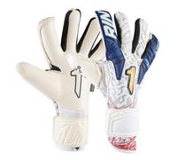 Rinat Gants de Gardien de But Egotiko Avenger Pro, Adulte, Blanc, Taille 9