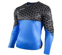 Rinat Jersey LAJUD Maillot de gardien de but Mixte Adulte, Turquoise/Oxford, FR : L (Taille Fabricant : AL)
