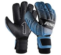 Rinat KANCERBERO Quantum Turf Gant de gardien Mixte Adulte, Bleu/Noir, FR Unique (Taille Fabricant : 10)