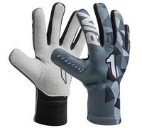 Rinat Meta Tactik GK AS Junior Gants de Gardien de But de Football Gris Unisexe Taille 4