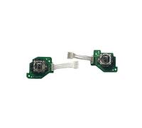 Rinbers® 1 paire de joysticks analogiques 3D gauche/droite gauche/droite avec circuit imprimé et câble flexible de rechange pour manette de jeu Nintendo Wii U