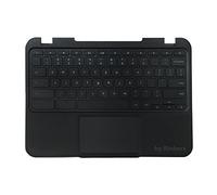 Rinbers Clavier de rechange pour ordinateur portable Lenovo Chromebook N21 37NL6TC0040 Noir