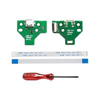 Rinbers JDS-011 Lot de 2 ports de charge micro USB de rechange pour manette Sony PS4 2ème génération DualShock 4
