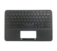 Rinbers Repose-main pour ordinateur portable avec clavier américain sans pavé tactile de remplacement pour HP Chromebook 11 G8 EE L90338-001 L90339-001