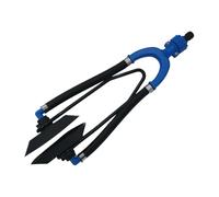 Rinçage de moteur de bateau - Manchon amovible anti-fuite en forme de U, nettoyant pour moter hors-bord avec conception à double tube pour l'entretien quotidien | Couvercle de moteur bleu marine pour