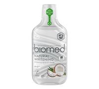 Rince-bouche BIOMED Superwhite pour un blanchiment doux des dents - sans fluor - sans alcool-99% d'ingrédients naturels-saveur de noix de coco et de menthe-paquet de 500 ml