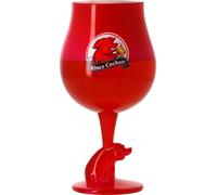 Rince cochon Lot DE 4 Verre Rouge Neuf 3 Graduations 25 33 50cl