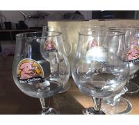 Rince cochon Lot de 6 Verres a Biere 25cl Neuf