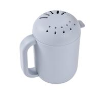 BÉABA, Rince Tête pour Bébé, Arrosoir de Bain/Douche, Jeux Bain, 2 en 1, Rince-Cheveux et Jeux d'eau Bain, 2 Types de luie, Couvercle Amovible, Silicone, Galet
