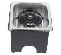 Rince-verres en Acier Inoxydable 1 Set pour Évier, Automatique