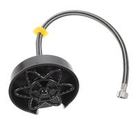 Rinceur de Verre Automatique Noir, Lavage Multiangle, Commande une Main | Abs, Usage Commercial Cuisine, Installation sur Évier, Lot de 1 Set de Set, Opération Simple