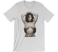 rinde Miss Janet Jackson T-shirt Control 90's R&B World Tour Rhythm Nation Escapade Taille M Blanc, blanc