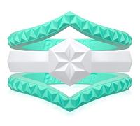 Rinfit Lot de 3 alliances en silicone pour femme - Bagues minces et empilables - Lot de 3 et 4 - Alliances en caoutchouc doux et sans métal - Résistantes - Remplacement d'alliances durables