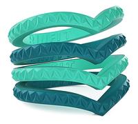 Rinfit Lot de 3 alliances en silicone pour femme - Bagues minces et empilables - Lot de 3 et 4 - Alliances en caoutchouc doux et sans métal - Résistantes - Remplacement d'alliances durables, Size 4