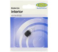 Ring automotive rU64124 éclairage de tableau de bord 12 v 5 w (b10D socle noir)