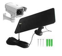 Ring Camera Solar Charger - Silicon 20x14x1cm | 20w Type C Smart Sensor | Solar Power Bank Ring Solars Charger for Indoor Home Office Apartment Dorm Balcony Patio Porch Spotlight