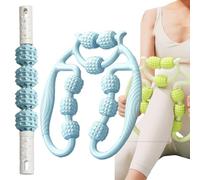 Ring Clamp For Massage,Masseur De Mollet Avec Pince à Anneau, DéTend Les Muscles Et Remodele De Belles Jambes,Circulaire à 360 DegréS,Massage En Profondeur Des Muscles Des Jambes (BLUE)