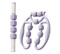 Ring Clamp For Massage,Masseur De Mollet Avec Pince à Anneau, DéTend Les Muscles Et Remodele De Belles Jambes,Circulaire à 360 DegréS,Massage En Profondeur Des Muscles Des Jambes (PURPLE)