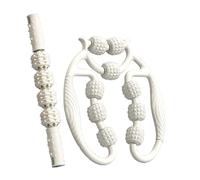 Ring Clamp For Massage,Masseur De Mollet Avec Pince à Anneau, DéTend Les Muscles Et Remodele De Belles Jambes,Circulaire à 360 DegréS,Massage En Profondeur Des Muscles Des Jambes (WHITE)