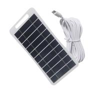 Ring Doorbell Chargeur solaire réglable, chargeur solaire pour appareils électriques, panneau de charge solaire de sonnette de porte, chargeur solaire pour petit appareil, 16,3 x 9,4 x 1 cm pour