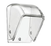 Ring Doorbell Cover | Boîte transparente étanche à la pluie pour sonnette sans fil - Coque de protection étanche à la pluie avec bouton poussoir pour lecteur de cartes clavier extérieur maison