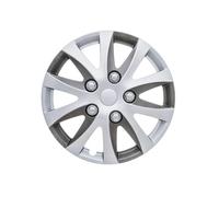 RING Enjoliveurs 14'' pouces Cap De Roue Jeu Enjoliveur Auto argent RWT1442